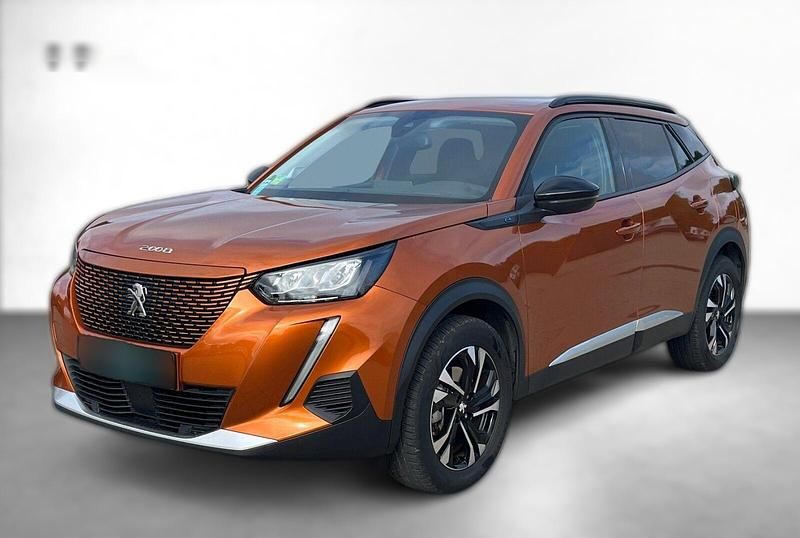 Orange metallic Gebraucht 2022 Peugeot e-2008 Allure SUV | 18.810 € (Fairer Preis) - Bild 1/1