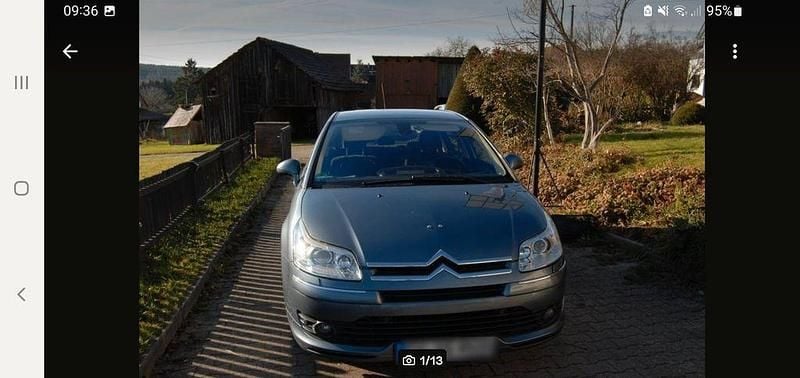 Blau Gebraucht 2006 Citroën C4 Exclusive Limousine | 1.499 € (Fairer Preis) - Bild 1/4