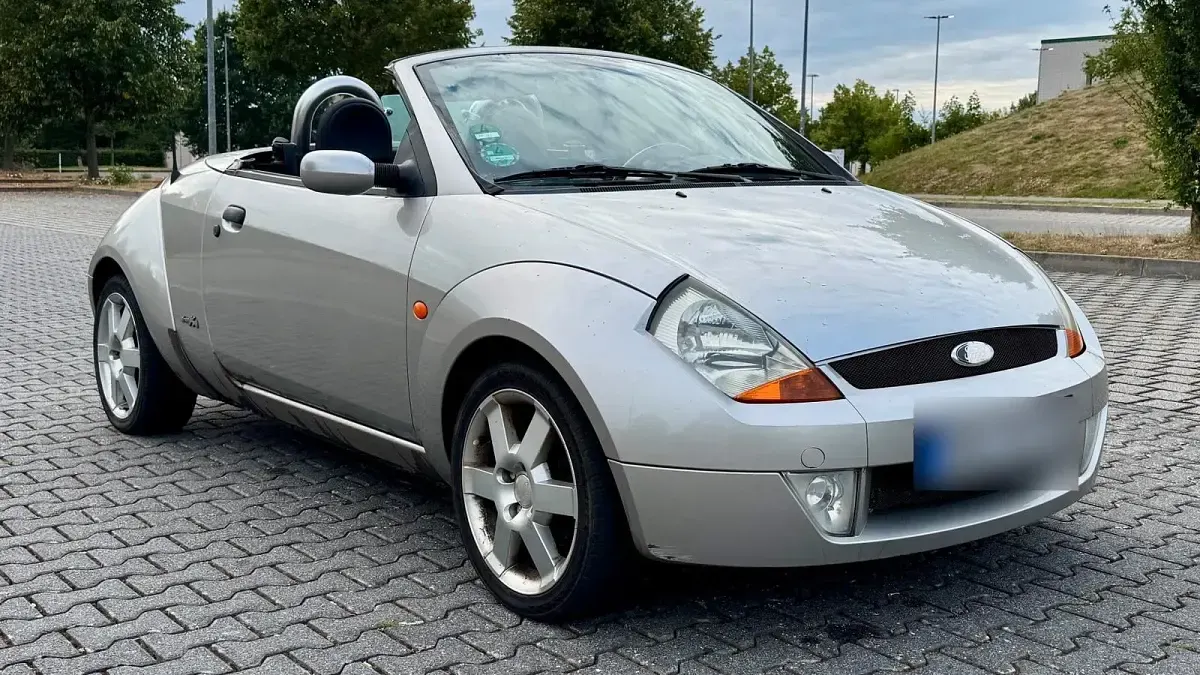 Gebraucht Ford StreetKa 95 PS (69 kW) 2004 Silber Cabrio