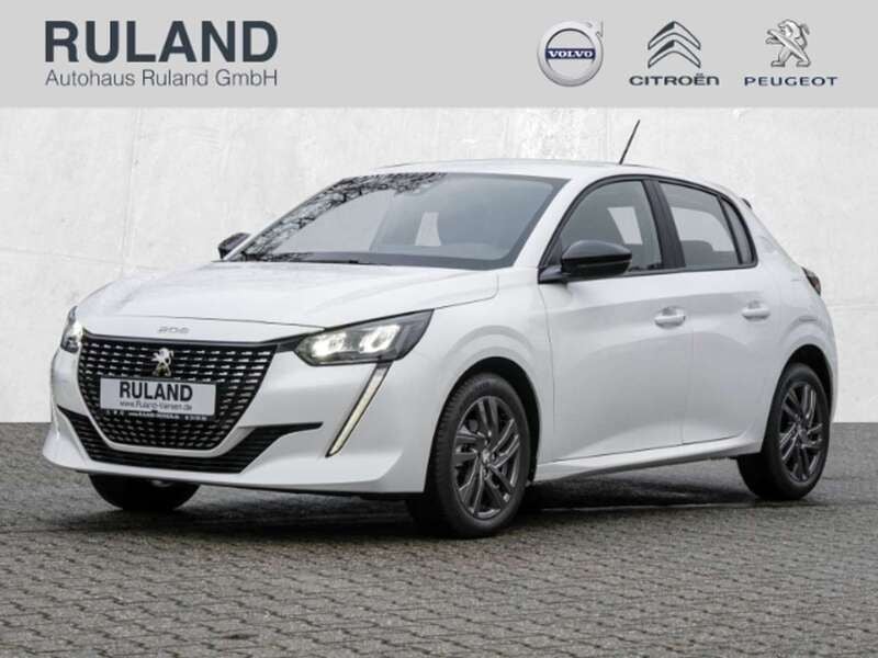 Weiss Gebraucht 2023 Peugeot 208 Active Kleinwagen | 16.990 € (Fairer Preis) - Bild 1/4