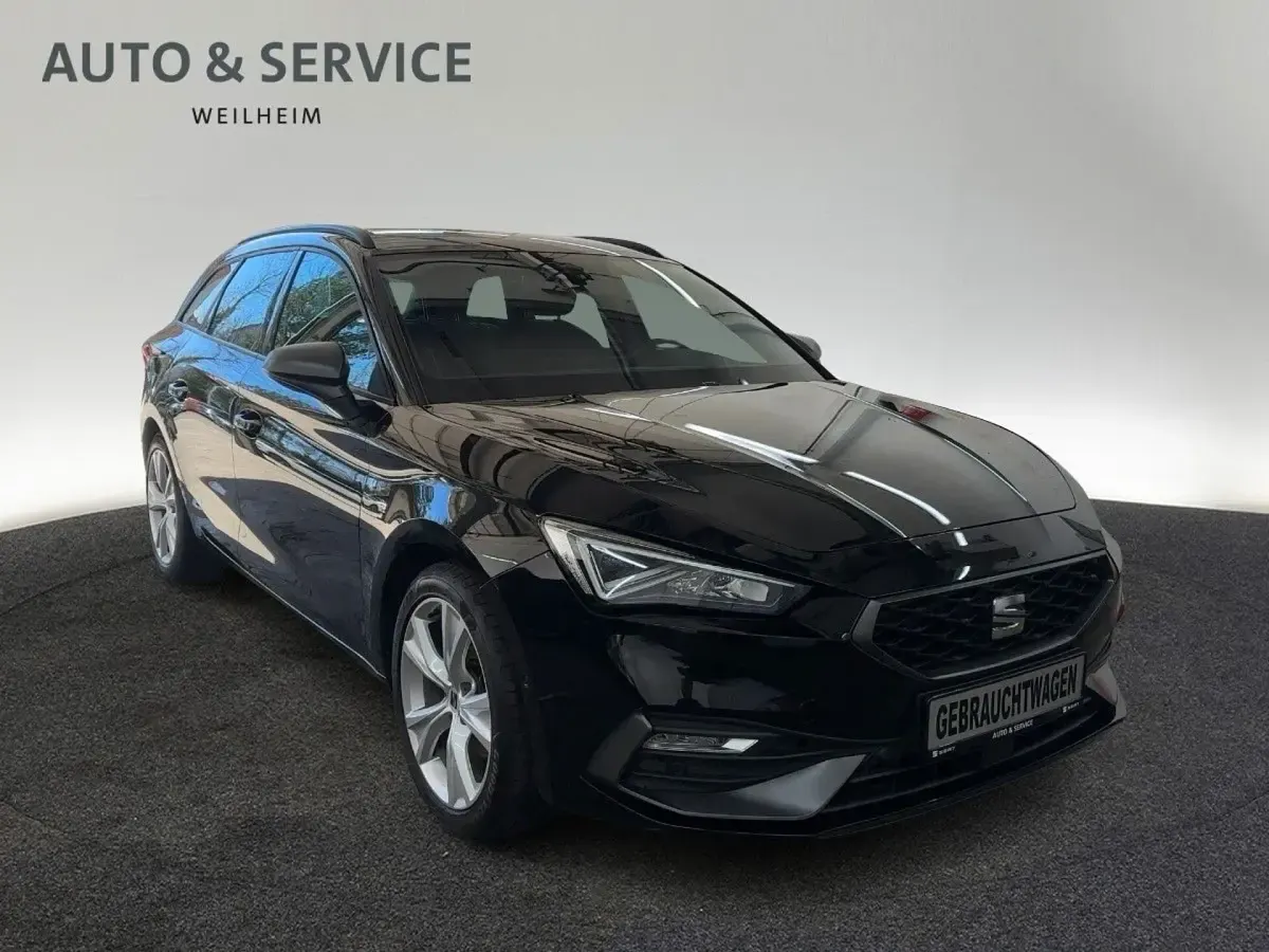 Gebraucht Seat Leon FR 150 PS (110 kW) 2021 Schwarz Kombi