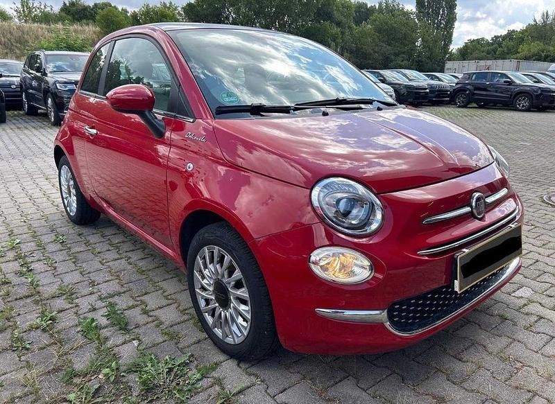 Rot Gebraucht 2023 Fiat 500 Dolcevita Kleinwagen | 13.950 € (Fairer Preis) - Bild 1/4