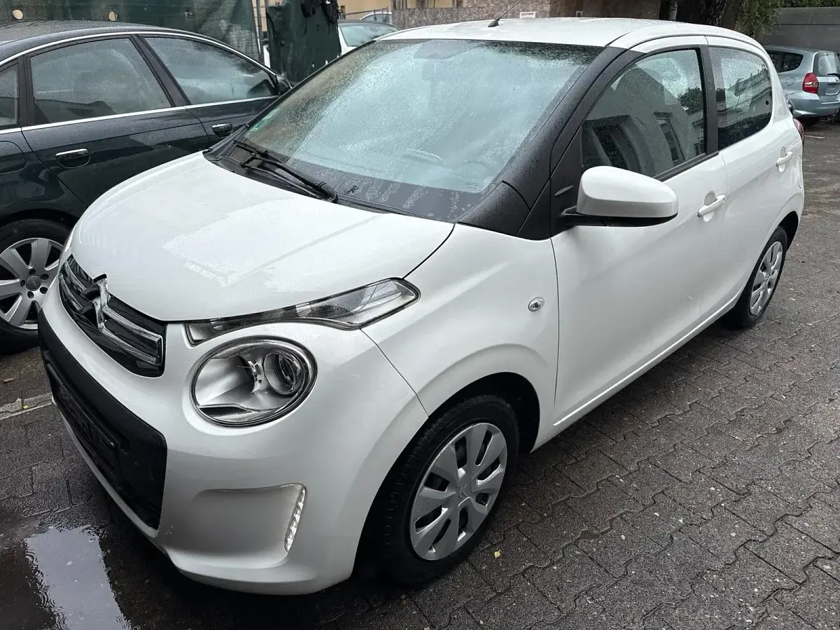 Gebraucht Citroën C1 70 PS (51 kW) 2018 Weiß Kleinwagen