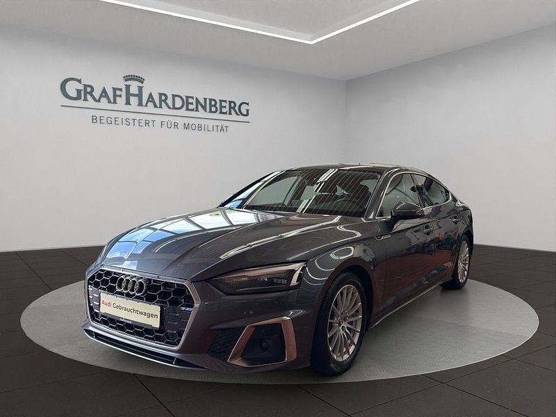 Grau Gebraucht 2020 Audi A5 Sportback Business Limousine | 32.888 € (Etwas zu teuer) - Bild 1/4
