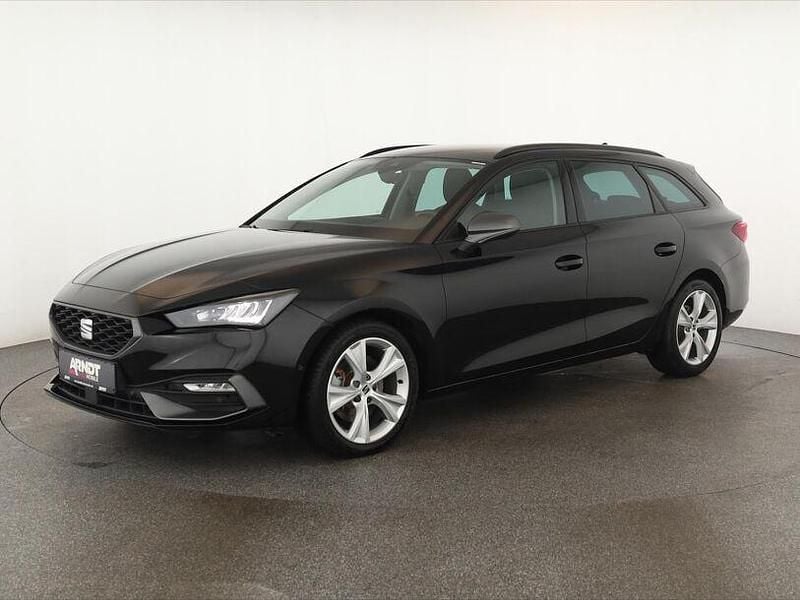 Gebraucht Seat Leon FR 150 PS (110 kW) 2024 Midnight schwarz Limousine