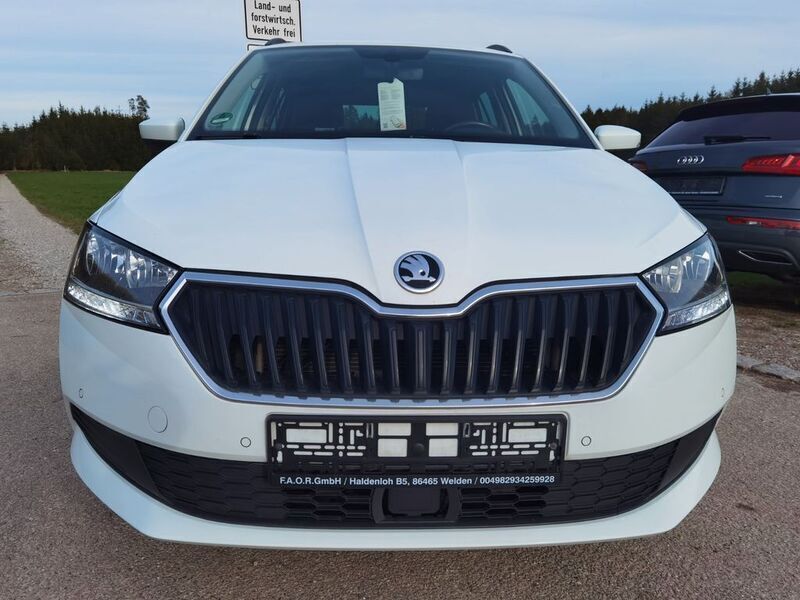 Gebraucht Skoda Fabia Ambition 95 PS (69 kW) 2019 Weiß Kleinwagen