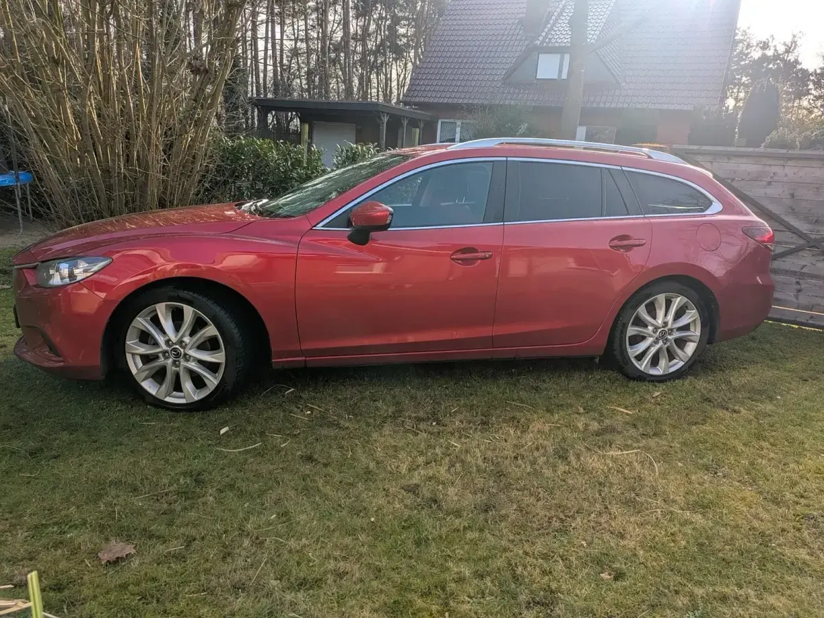 Usata Mazda 6 150 CV (110 kW) 2013 Rosso Station wagon