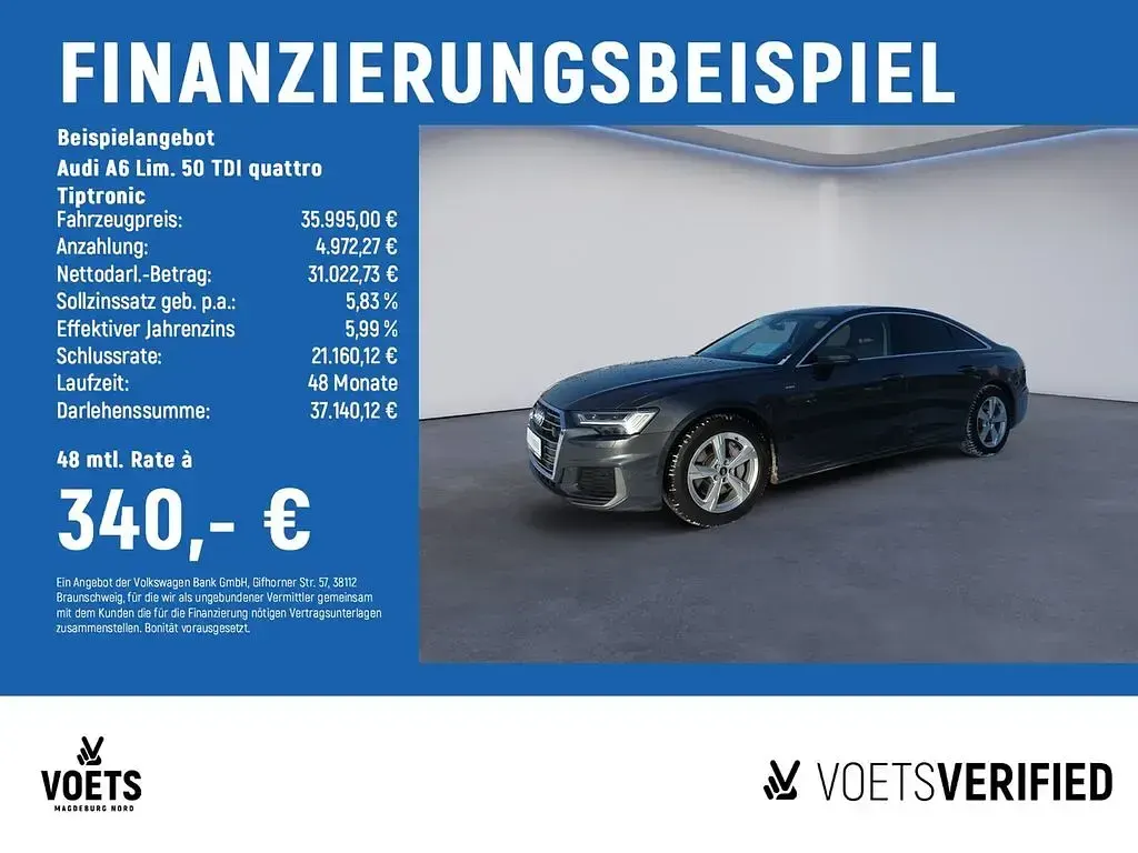 Gebraucht Audi A6 Basis 286 PS (210 kW) 2022 Grau Limousine