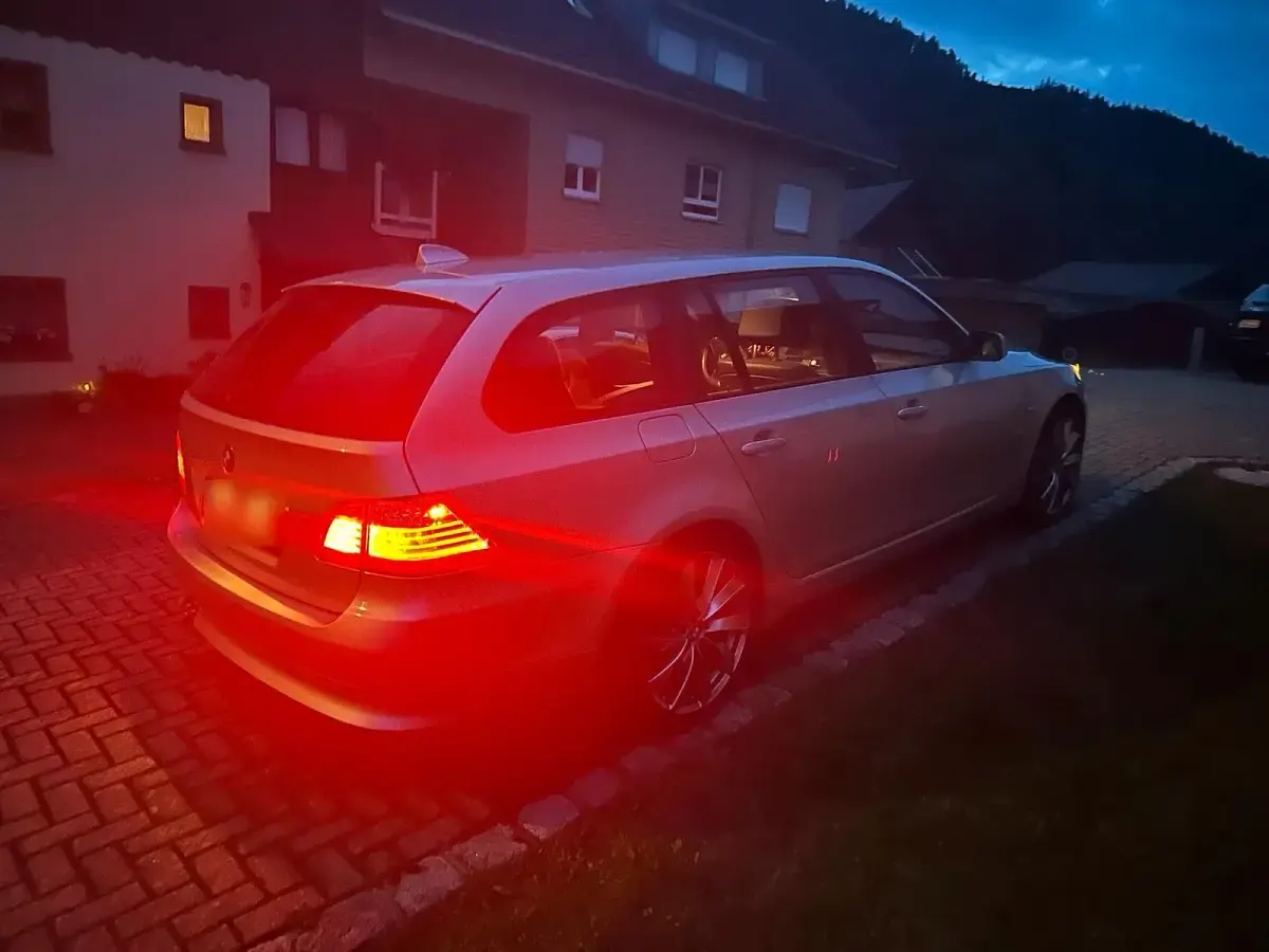 Gebraucht BMW 525 M Sport 2008 Silber Kombi