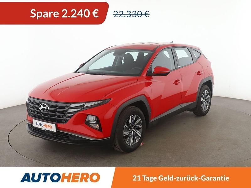 Engine red Gebraucht 2021 Hyundai Tucson Pure SUV | 20.090 € (Superpreis) - Bild 1/3