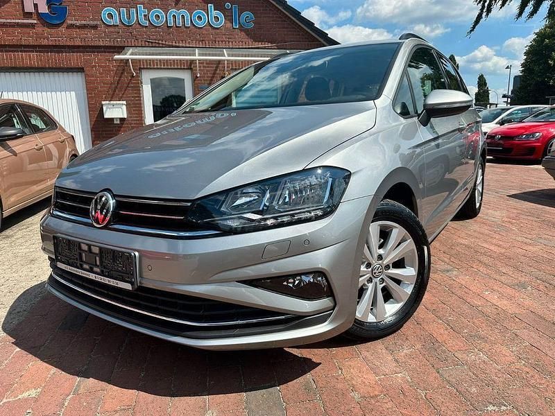 Silber Gebraucht 2019 VW Golf Sportsvan Comfortline Van / Kleinbus | 12.900 € (Guter Preis) - Bild 1/4