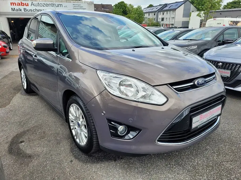 Gebraucht Ford C-MAX Titanium 125 PS (91 kW) 2012 Braun Van / Kleinbus