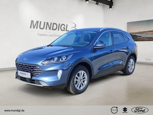 Blau Gebraucht 2022 Ford Kuga Titanium X SUV | 29.970 € (Teuer) - Bild 1/2