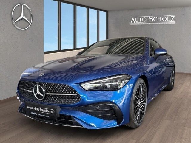 Blau Gebraucht 2024 Mercedes CLE200 AMG Coupé | 54.271 € (Fairer Preis) - Bild 1/4