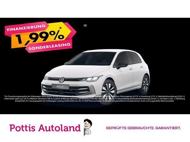 Weiss Gebraucht 2024 VW Golf VIII Goal Limousine | 24.977 € - Bild 1/4