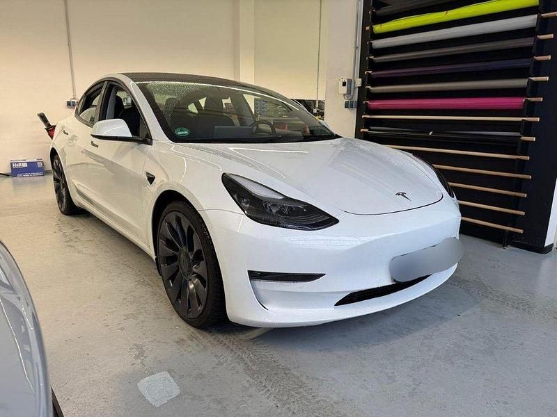 Gebraucht Tesla Model 3 Performance 377 kW (513 PS) 2021 Weiß Limousine