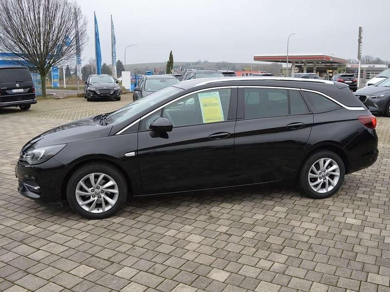 Gebraucht Opel Astra Elegance 122 PS (89 kW) 2021 Onyxschwarz Kombi
