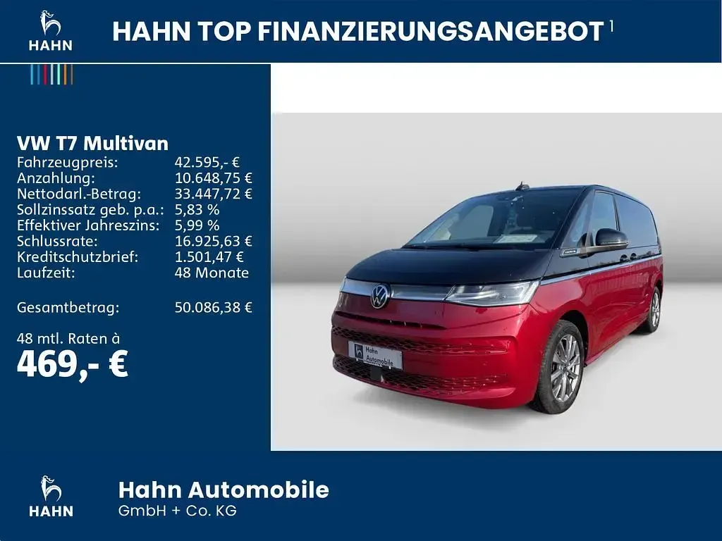 Używany VW Multivan Energetic 218 KM (160 kW) 2023 Czarny Minivan