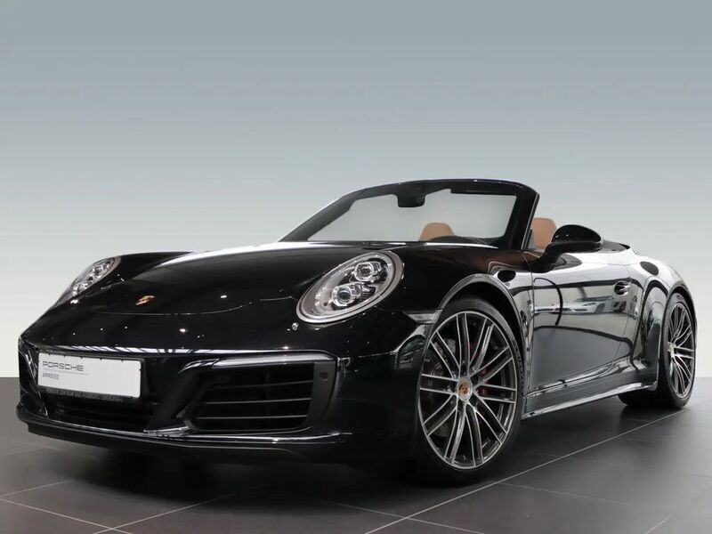 Schwarz Gebraucht 2018 Porsche 911 Carrera 4S Cabriolet Cabrio | 113.200 € (Guter Preis) - Bild 1/4