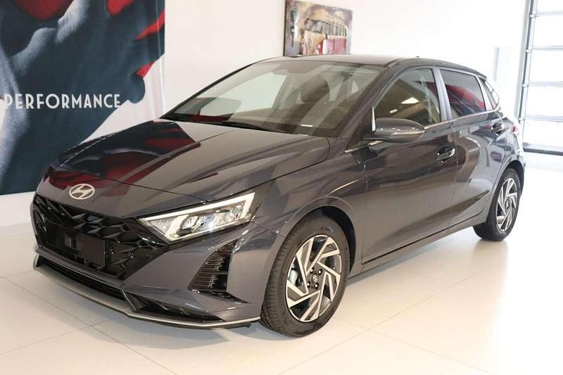 Aurora gray pearl Gebraucht 2024 Hyundai i20 GO! Kleinwagen | 20.789 € (Teuer) - Bild 1/4