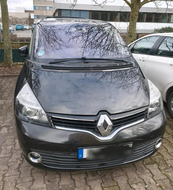Gebraucht Renault Espace 173 PS (127 kW) 2013 Schwarz Van / Kleinbus