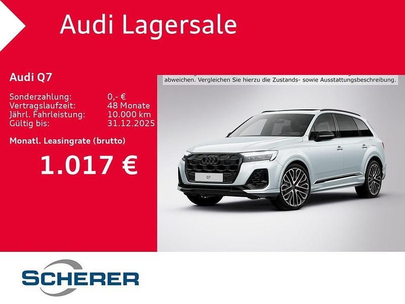 Silber Neu 2025 Audi Q7 Business SUV | 92.690 € (Fairer Preis) - Bild 1/4