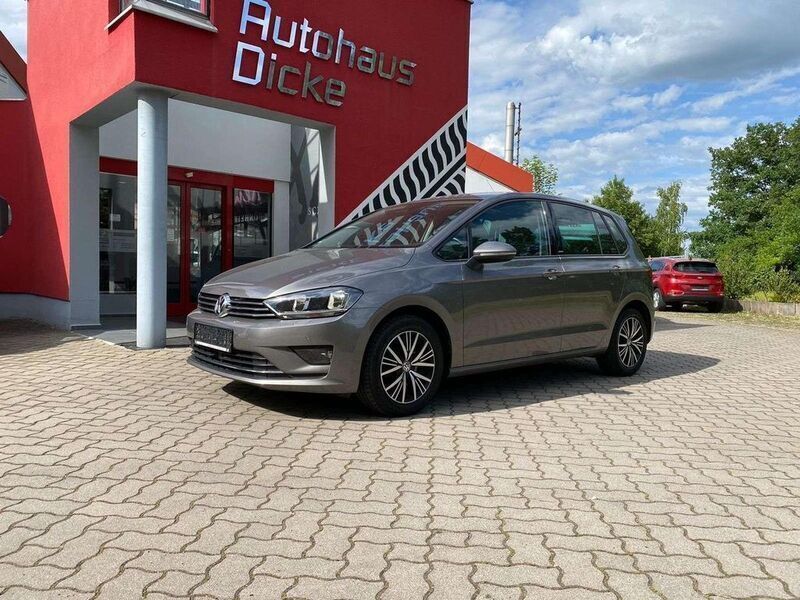 Gebraucht VW Golf Sportsvan Allstar 125 PS (91 kW) 2016 Grau Van / Kleinbus