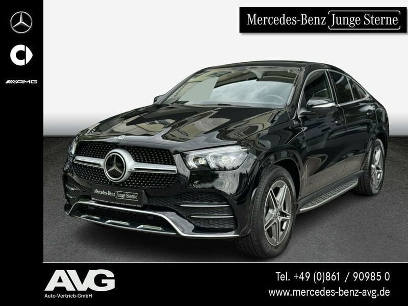 Unilack schwarz Gebraucht 2022 Mercedes GLE400 AMG Coupé | 66.990 € (Fairer Preis) - Bild 1/4