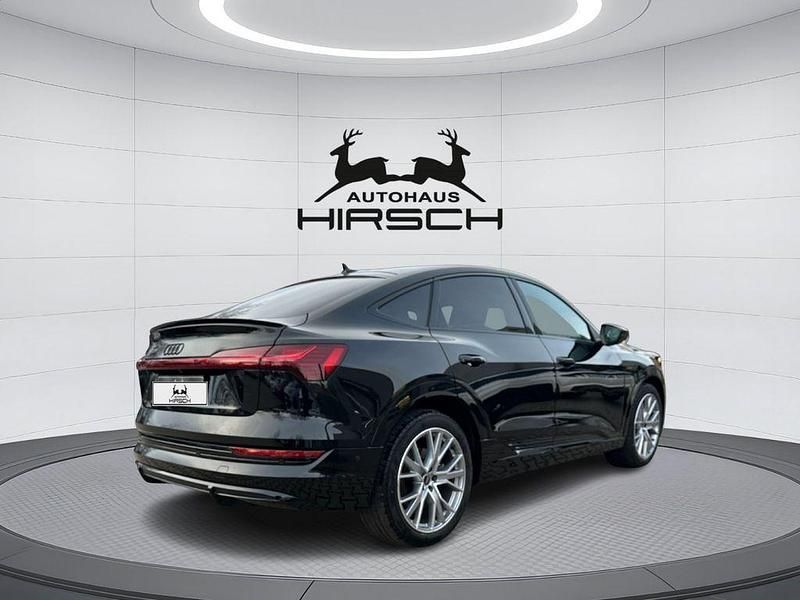 Gebraucht Audi e-tron Sportback S-Line 300 kW (408 PS) 2022 Schwarz SUV
