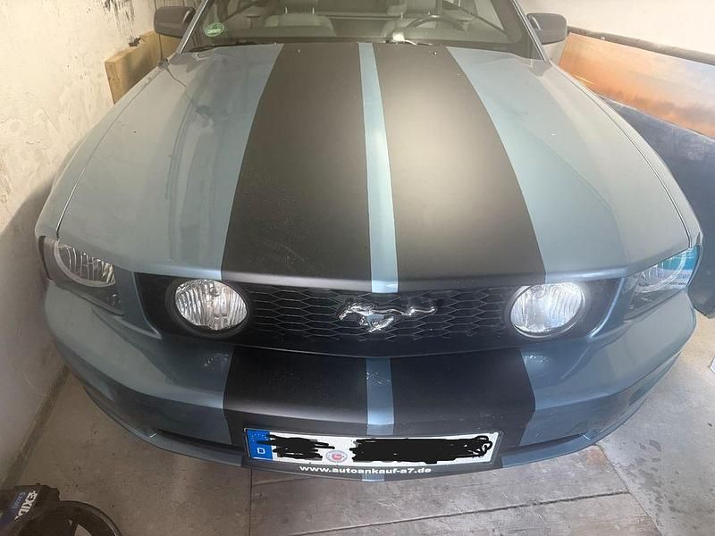 Blau Gebraucht 2007 Ford Mustang Cabrio | 13.500 € (Superpreis) - Bild 1/4