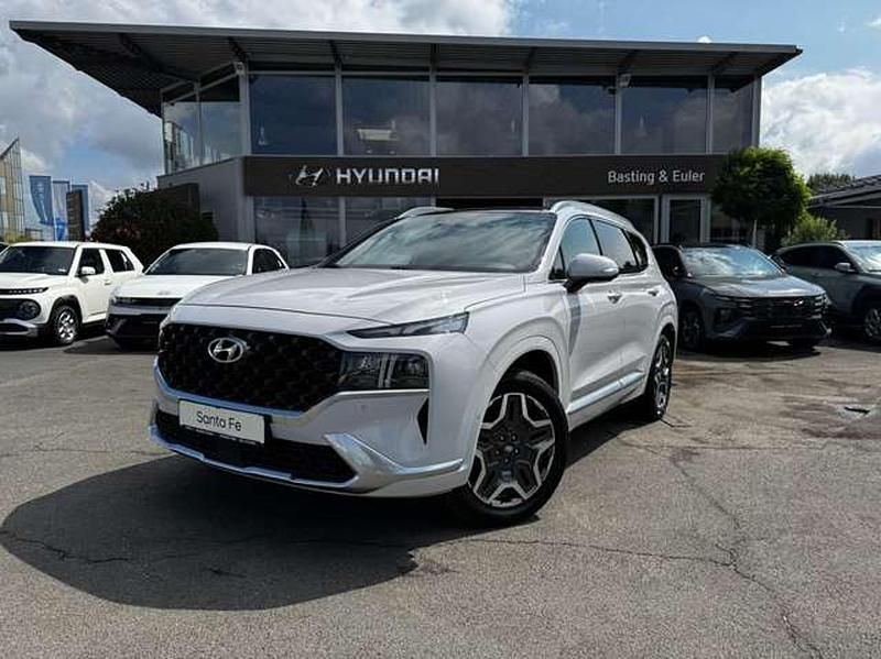 Glacier white Gebraucht 2021 Hyundai Santa Fe Signature SUV | 28.250 € (Fairer Preis) - Bild 1/1