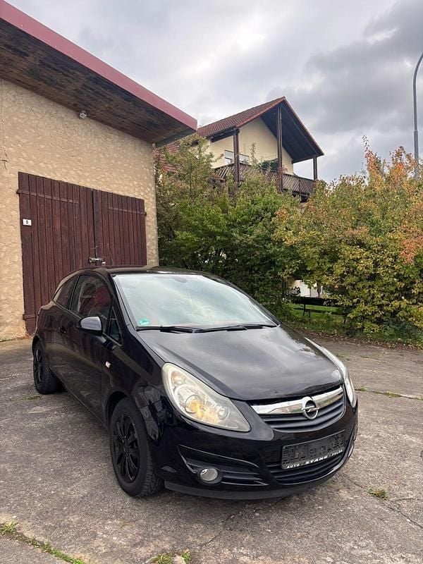 Schwarz Gebraucht 2008 Opel Corsa Kleinwagen | 1.900 € (Fairer Preis) - Bild 1/4