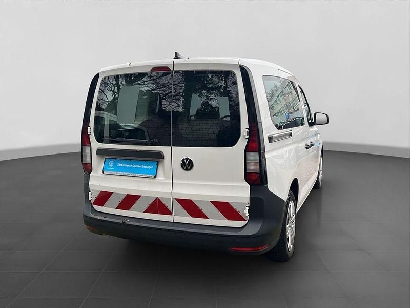Gebraucht VW Caddy Basis 75 PS (55 kW) 2021 Weiß Van / Kleinbus