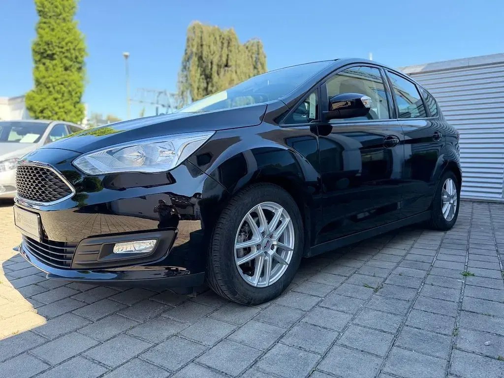 Gebraucht Ford C-MAX Trend 125 PS (91 kW) 2018 Schwarz Van / Kleinbus