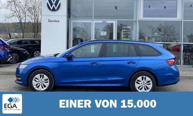 Blau metallic Gebraucht 2022 Skoda Octavia Kombi | 27.270 € (Fairer Preis) - Bild 1/4