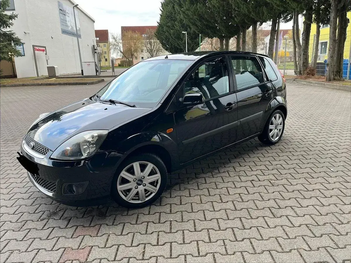 Gebraucht Ford Fiesta 80 PS (58 kW) 2006 Schwarz Kleinwagen