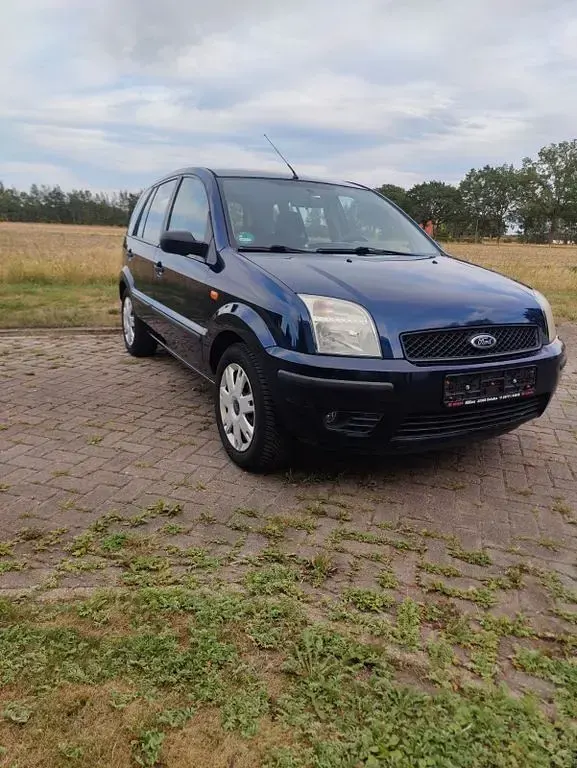 Gebraucht Ford Fusion Trend 80 PS (58 kW) 2003 Blau Kleinwagen