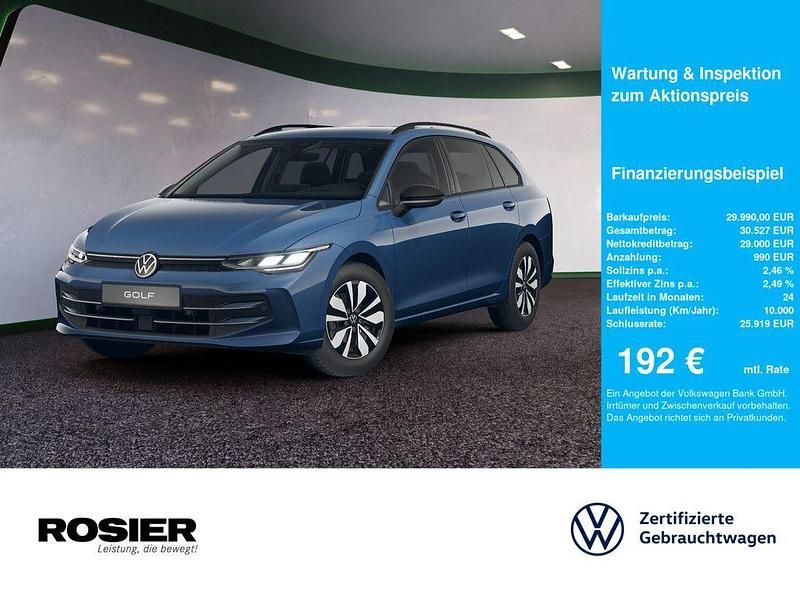 Blau / anemonenblau Gebraucht 2025 VW Golf VIII Goal Kombi | 29.990 € (Guter Preis) - Bild 1/3