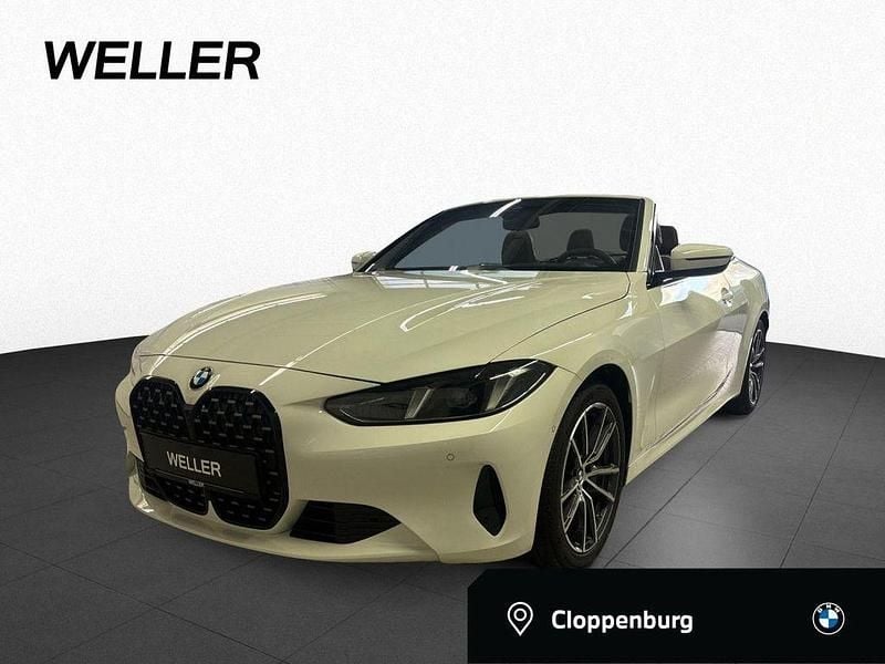 Alpinweiss iii (weiß) Gebraucht 2025 BMW 420 Shadowline Cabrio | 49.690 € (Fairer Preis) - Bild 1/4