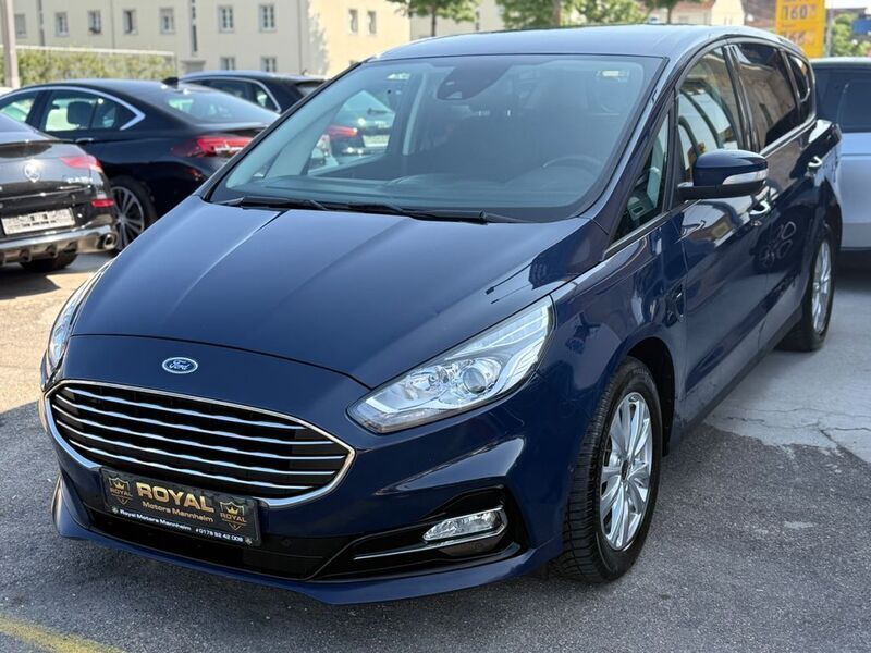 Blau Gebraucht 2020 Ford S-MAX S Van / Kleinbus | 11.899 € (Superpreis) - Bild 1/4
