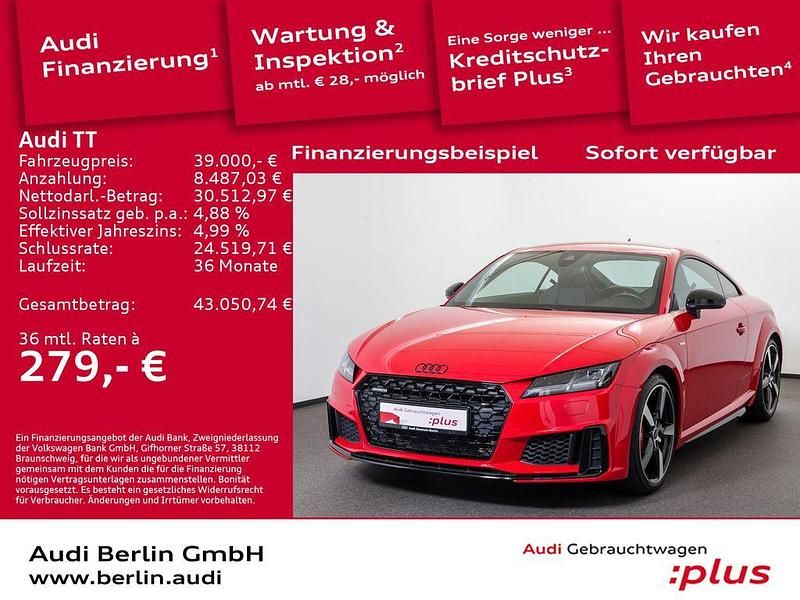Gebraucht Audi TT Advanced 245 PS (180 kW) 2023 Tangorot metallic Coupé