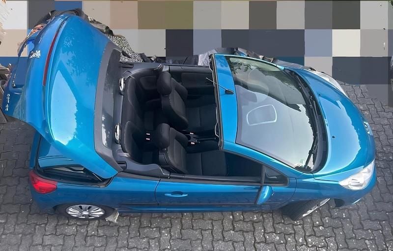 Blau Gebraucht 2007 Peugeot 207 CC Cabrio | 800 € (Superpreis) - Bild 1/4