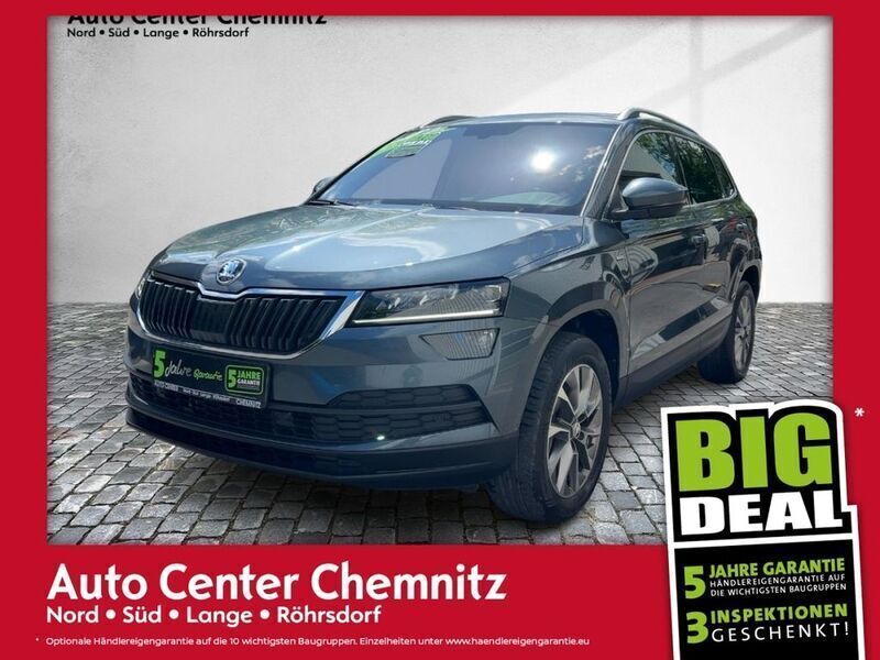 Grau Gebraucht 2022 Skoda Karoq Clever SUV | 28.406 € (Guter Preis) - Bild 1/4
