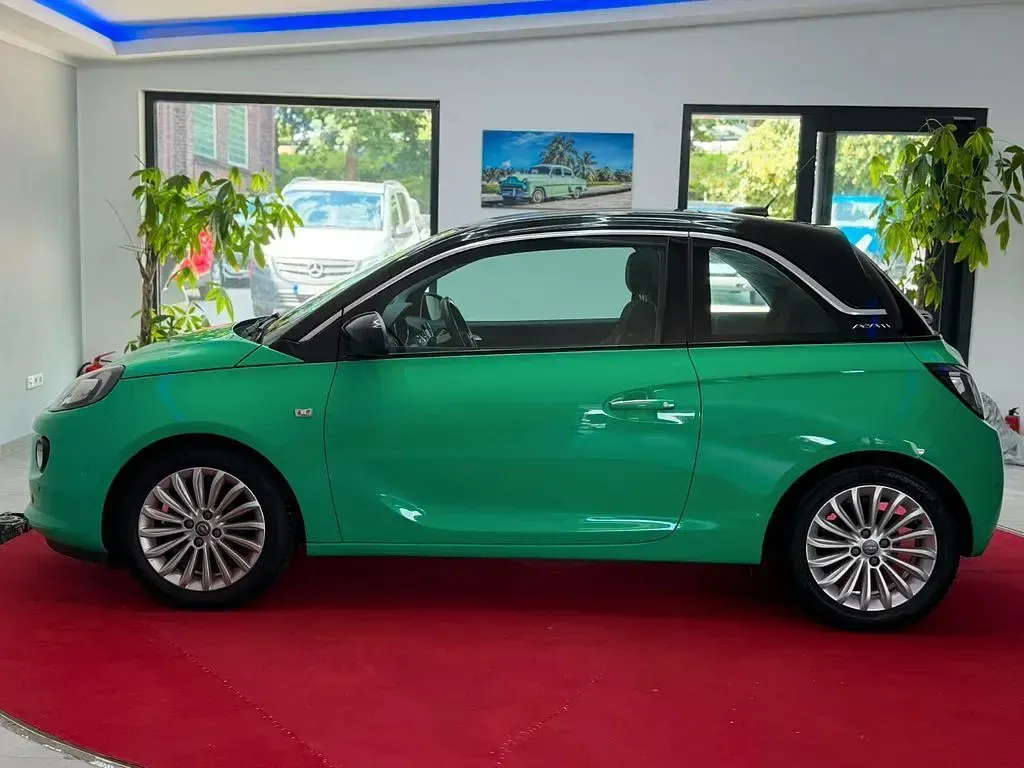 Gebraucht Opel Adam Glam 69 PS (50 kW) 2017 Grün Kleinwagen