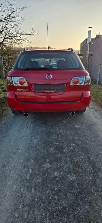 Gebraucht Mazda 6 Inclusive 166 PS (122 kW) 2002 Rot Kombi