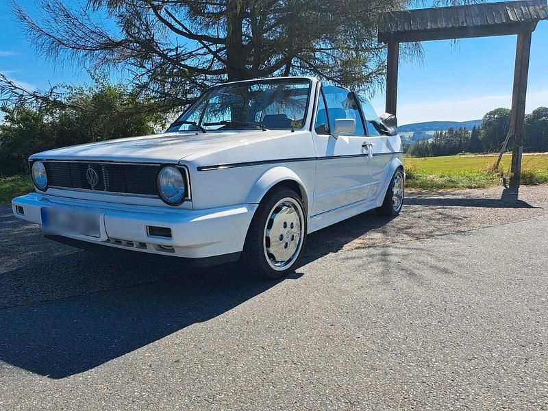 Gebraucht VW Golf Cabriolet 95 PS (69 kW) 1989 Weiß Cabrio