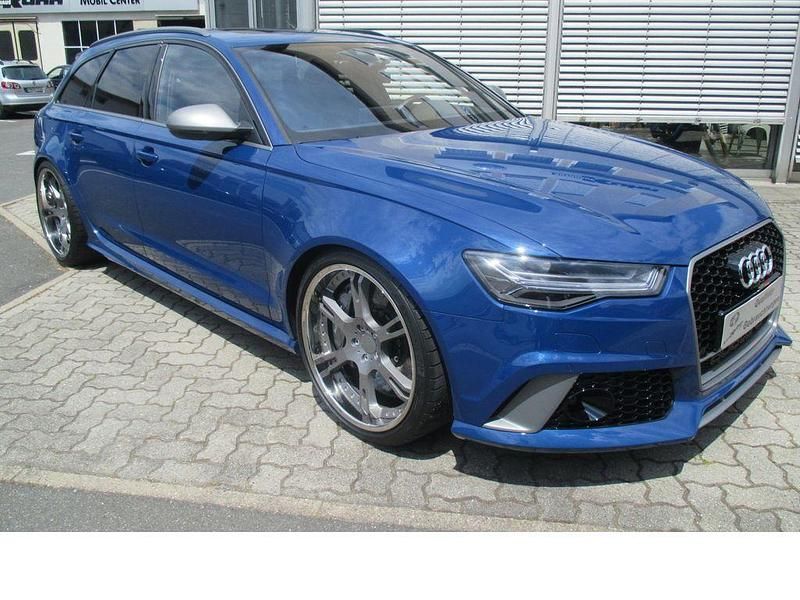 Ascariblau metallic Gebraucht 2017 Audi RS6 Sport Kombi | 75.280 € (Fairer Preis) - Bild 1/4