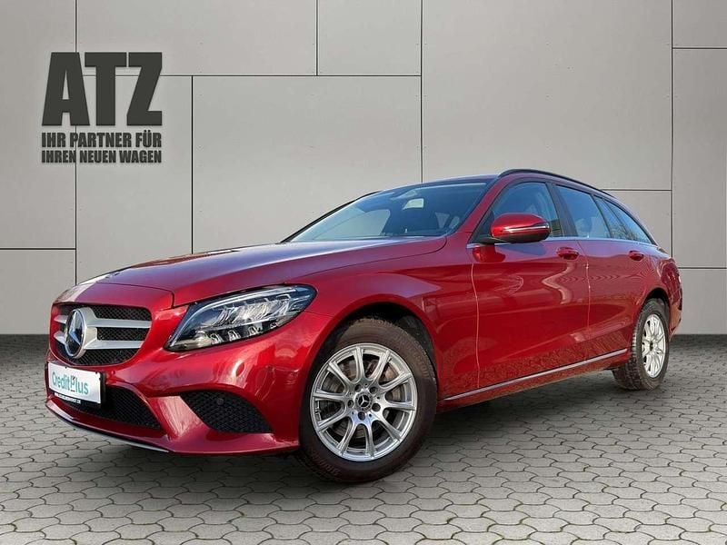Rot Gebraucht 2020 Mercedes C220 Kombi | 20.999 € (Superpreis) - Bild 1/4