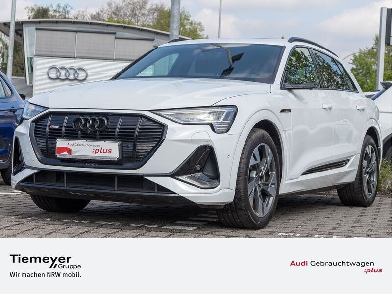 Weiß Gebraucht 2021 Audi e-tron S-Line SUV | 30.880 € (Fairer Preis) - Bild 1/4