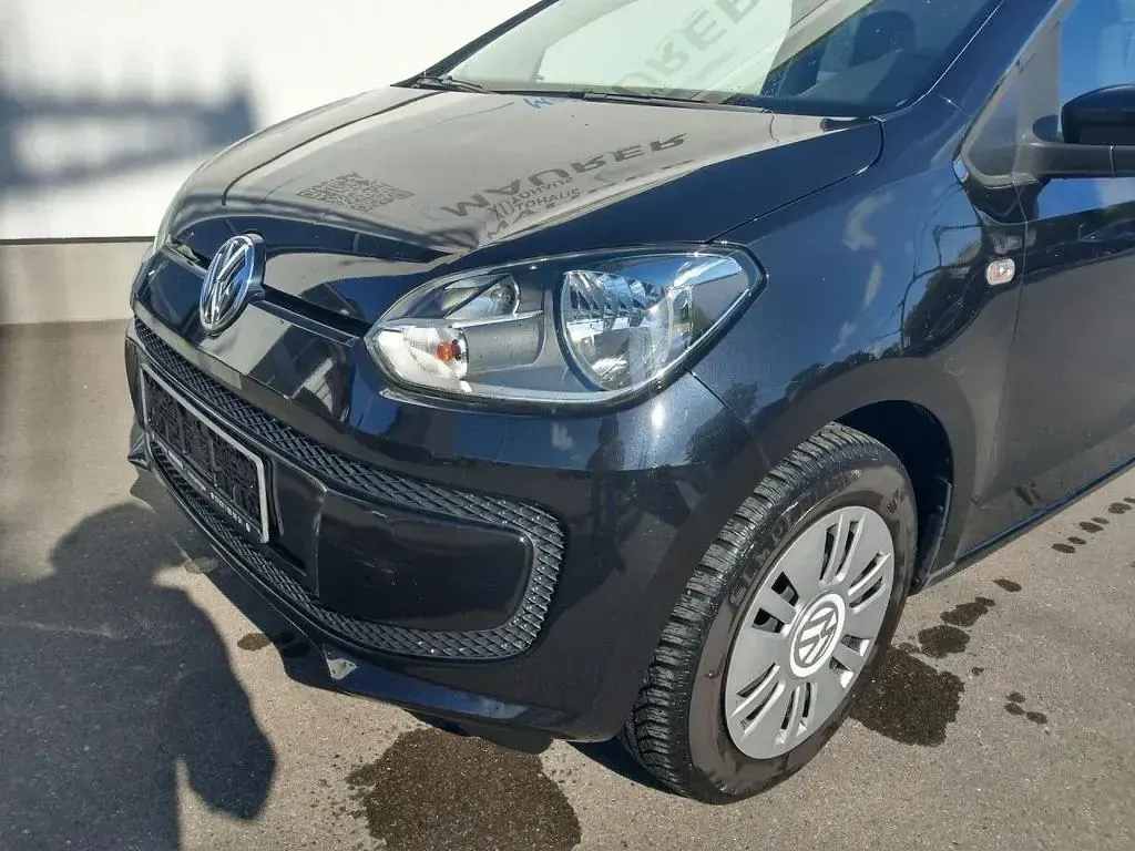 Gebraucht VW up! move up! 75 PS (55 kW) 2012 Schwarz Kleinwagen